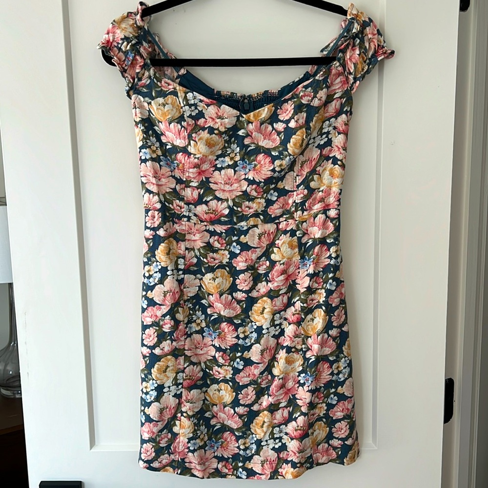 Abercrombie, mini, floral dress